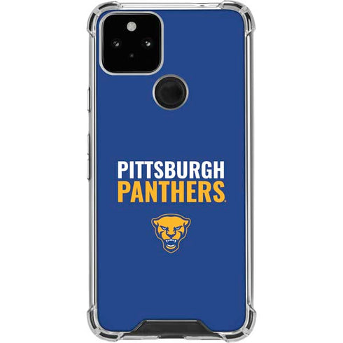 University of Pittsburgh Panthers Google Pixel 5 Clear Case